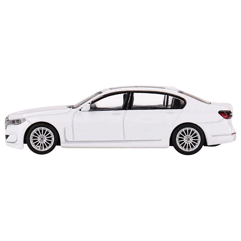 BMW Alpina B7 xDrive Alpine White with Sunroof Limited Edition to 1800 pieces Worldwide 1/64 Diecast Model Car by True Scale Miniatures