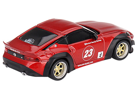 Nissan Z "Pandem" #23 Passion Red Metallic Limited Edition to 6600 pieces Worldwide 1/64 Diecast Model Car by Mini GT