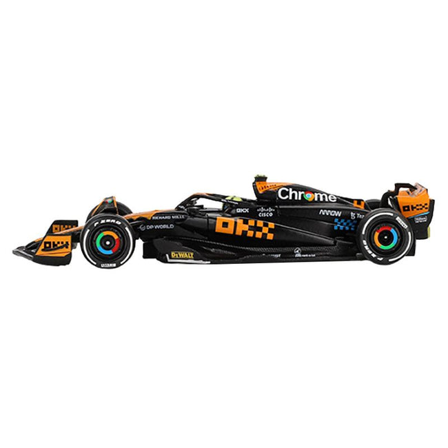 McLaren MCL60 #4 Lando Norris 2nd Place Formula One F1 "Japanese GP" (2023) Limited Edition 1/64 Diecast Model Car by Mini GT