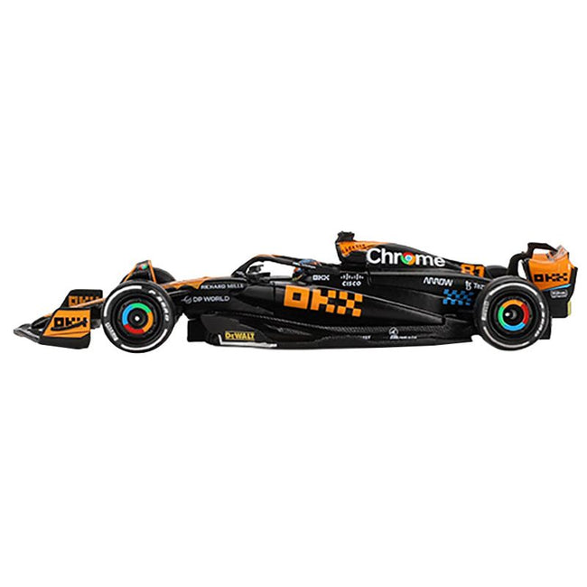 McLaren MCL60 #81 Oscar Piastri 3rd Place Formula One F1 "Japanese GP" (2023) Limited Edition 1/64 Diecast Model Car by Mini GT