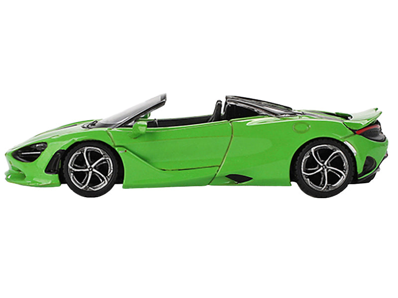 McLaren 750S Spider Mantis Green Limited Edition 1/64 Diecast Model Car by Mini GT