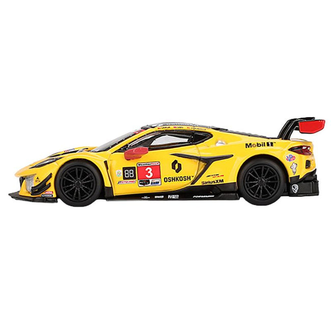 Chevrolet Corvette Z06 GT3.R #3 Antonio Garcia - Daniel Juncadella - Alexander Sims "Corvette Racing by Pratt Miller Motorsports" IMSA "24 Hours of Daytona" (2024) Limited Edition 1/64 Diecast Model Car by Mini GT