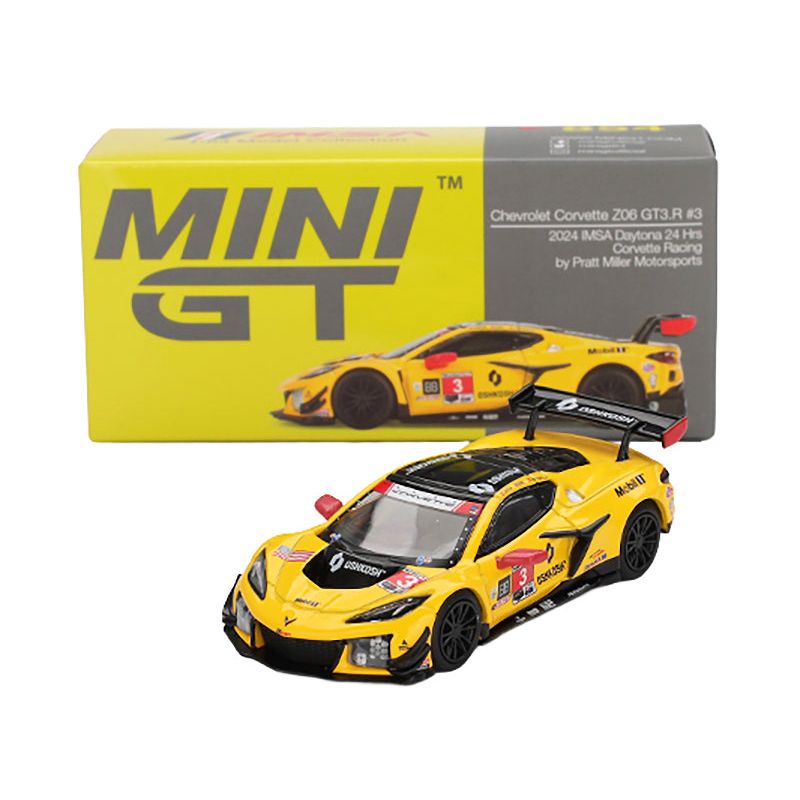 Mini GT Chevrolet Corvette Z06 GT3.R #3 diecast model