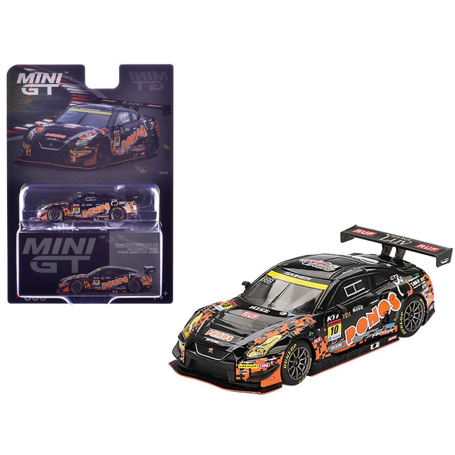 Nissan GT-R NISMO GT3 #10 Hironobu Yasuda - Riki Okusa "PONOS GAINER" "Super GT Series" (2023) Limited Edition 1/64 Diecast Model Car by Mini GT