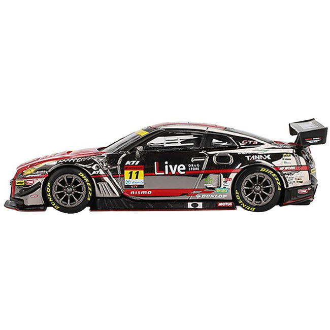 Nissan GT-R NISMO GT3 #11 Ryuichiro Tomita - Keishi Ishikawa - Yusuke Shiotsu "GAINER TANAX" "Super GT Series" (2023) Limited Edition 1/64 Diecast Model Car by Mini GT