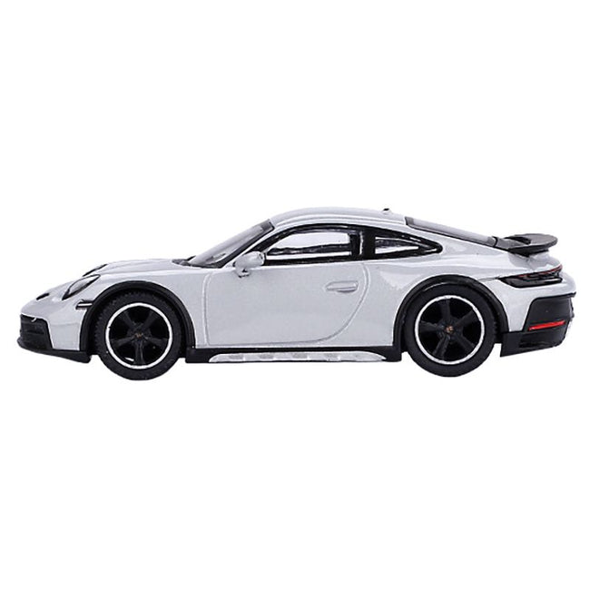 Porsche 911 Dakar Ice Gray Metallic Limited Edition 1/64 Diecast Model Car by Mini GT