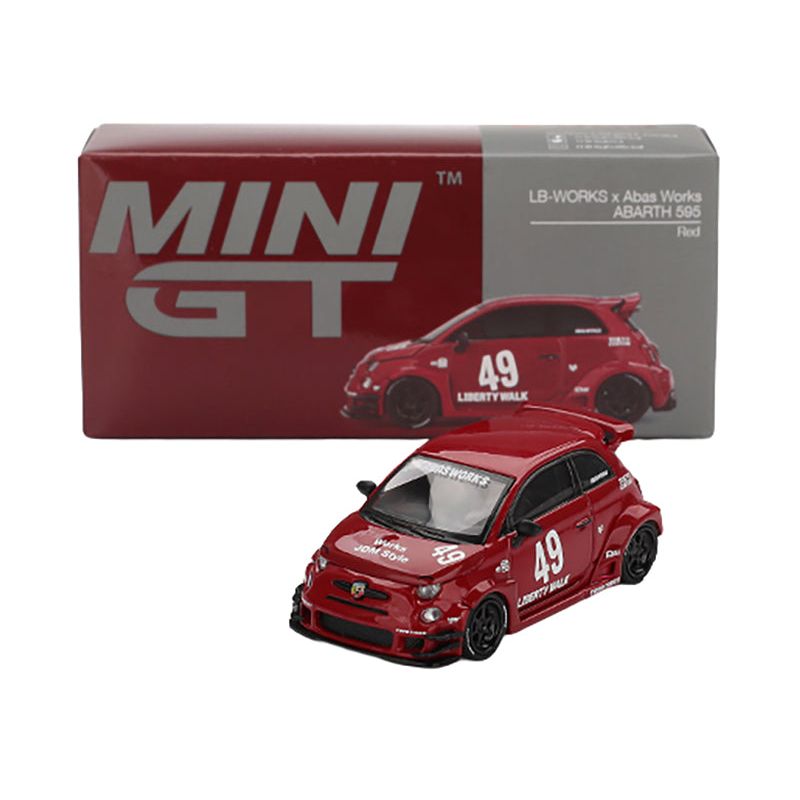 Mini GT LB-Works Abarth 595 diecast model car