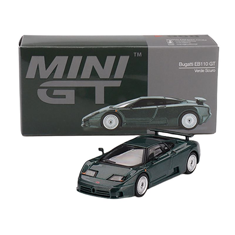 Mini GT Bugatti EB110 GT Verde Souro model car MGT00968-4__86704