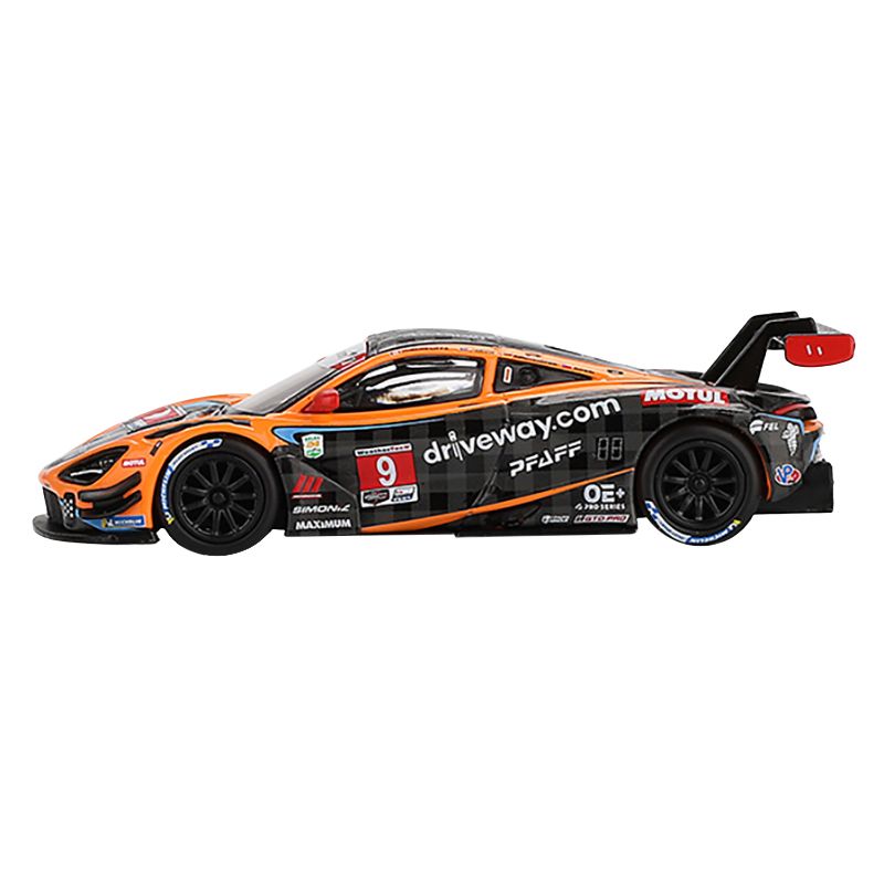 MGT00984-2 race car, orange and black, driveway.com