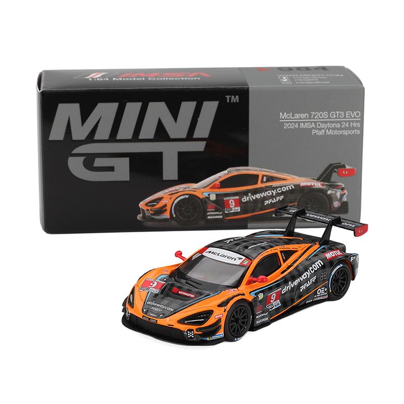 Mini GT McLaren 720S GT3 EVO Diecast Model Car