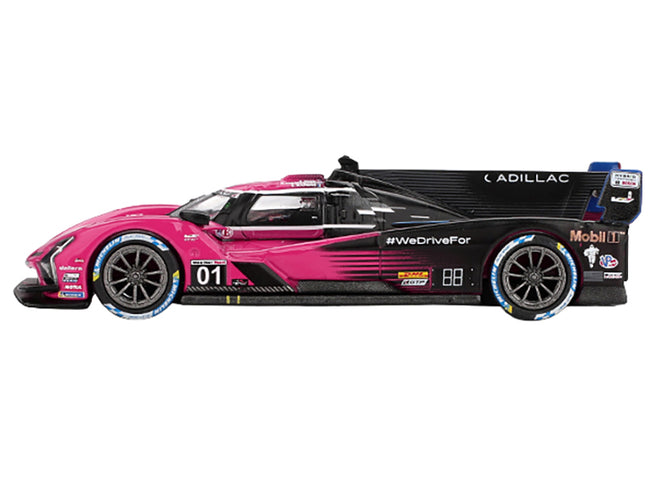 Cadillac V-Series.R #01 Sebastien Bourdais - Scott Dixon - Renger van der Zande "Cadillac Racing" Winner IMSA "Petit Le Mans" (2024) Limited Edition 1/64 Diecast Model Car by Mini GT