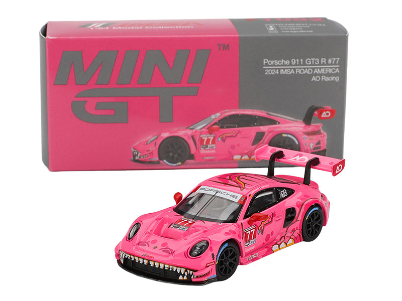 Mini GT Porsche 911 GT3 R #77 MGT01052-4 diecast model
