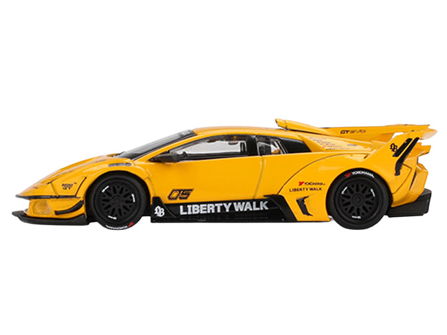Lamborghini Murcielago GT EVO LB-Silhouette Works Yellow Limited Edition 1/64 Diecast Model Car by Mini GT