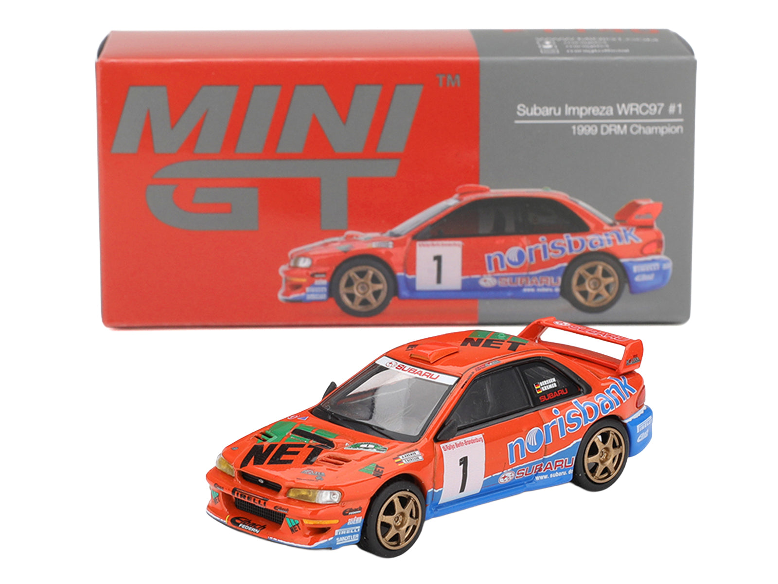 Subaru Impreza WRC97 #1 Armin Kremer - Fred Berssen Champion