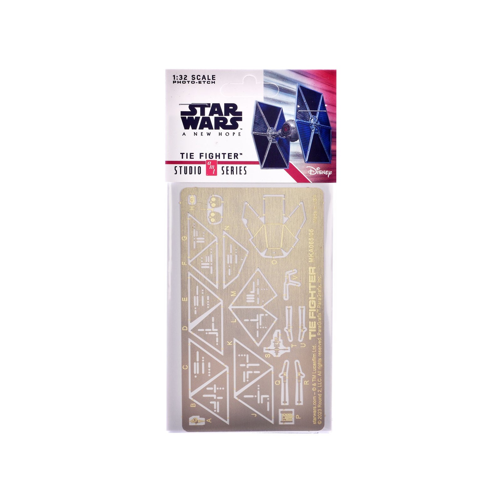 Photoetch Set for "Star Wars: A New Hope" Tie Fighter Kit 1/32 Scale by AMT