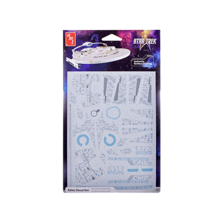 U.S.S. Reliant NCC-1864 Aztec Decal Set "Star Trek II: The Wrath of Khan" (1982) Movie 1/537 Scale Model by AMT