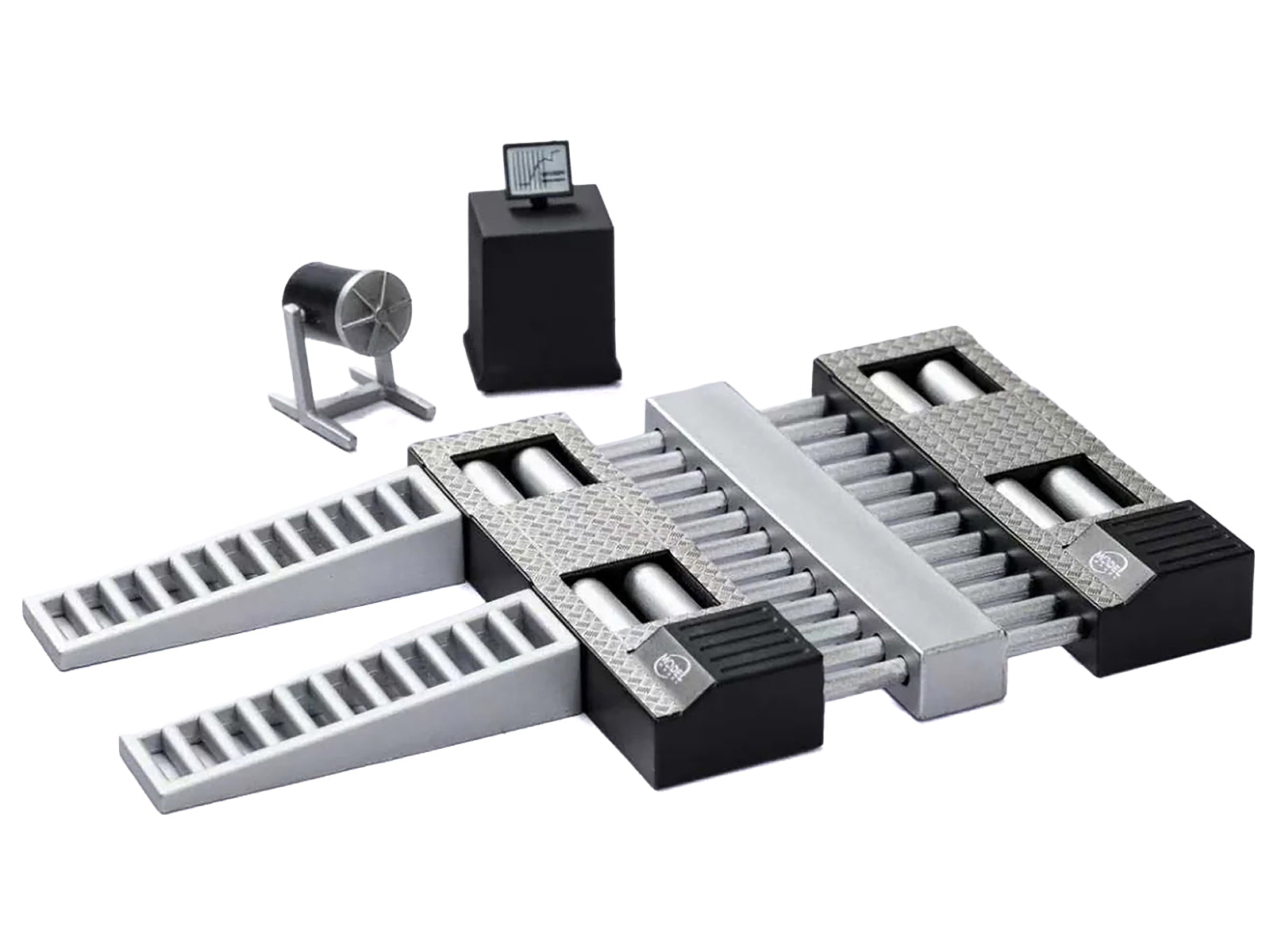 Model car dynamometer with accessories