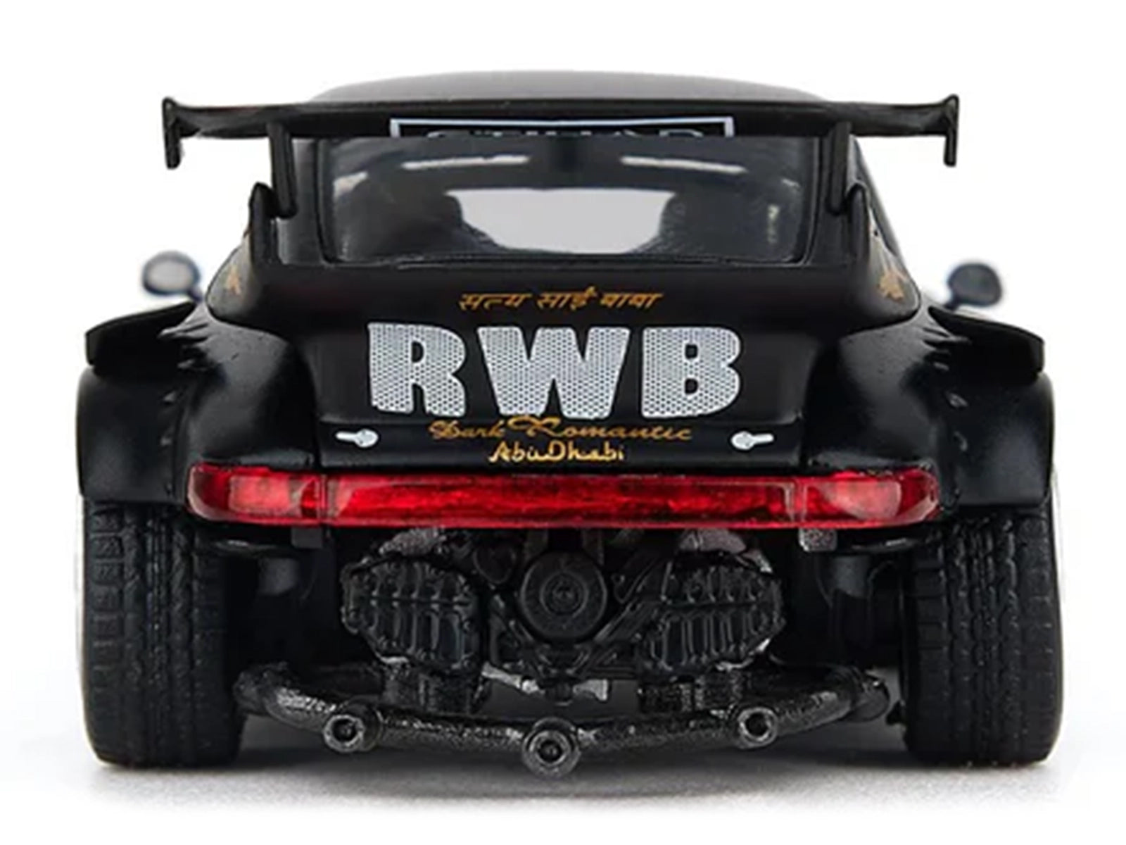 RWB 930 Abu Dhabi model car rear view