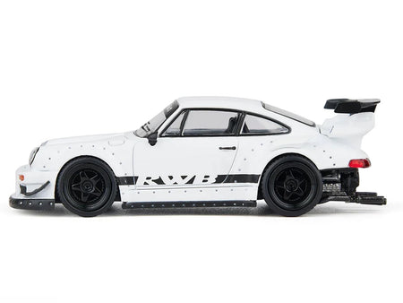 White RWB Porsche 930 model car