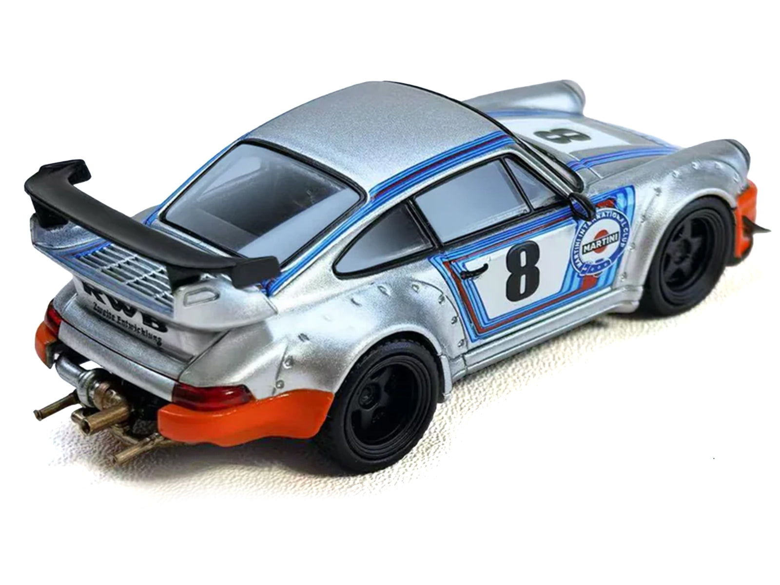 MM64-RWB964-001-4 Porsche 911 Martini race car, number 8