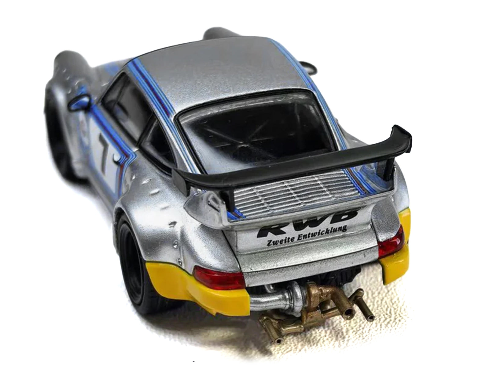 RWB Porsche 964 model car rear view