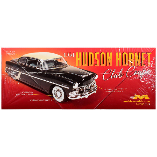 Skill 3 Model Kit 1954 Hudson Hornet Coupe 1/25 Scale Model by Moebius