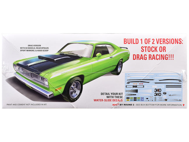 Skill 2 Model Kit 1972 Plymouth Duster 2-in-1 Kit 1/25 Scale Model by MPC