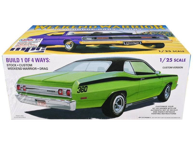 Skill 2 Model Kit 1976 Dodge Dart Sport "Weekend Warrior" 1/25 Scale Model by MPC