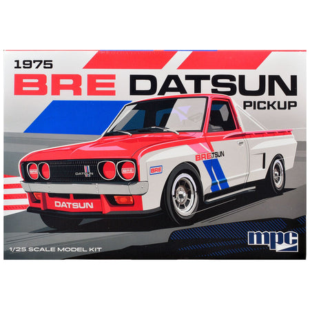 Skill 2 Model Kit 1975 Datsun Pickup Truck "BRE" 1/25 Scale Model by MPC