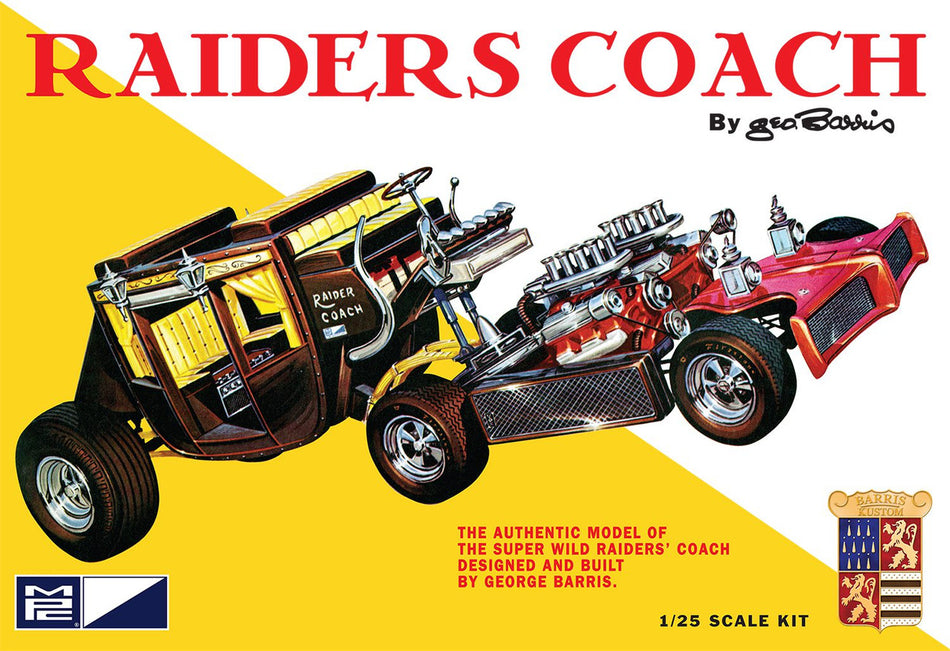 George Barris Raiders Coach 1/25 MPC Models