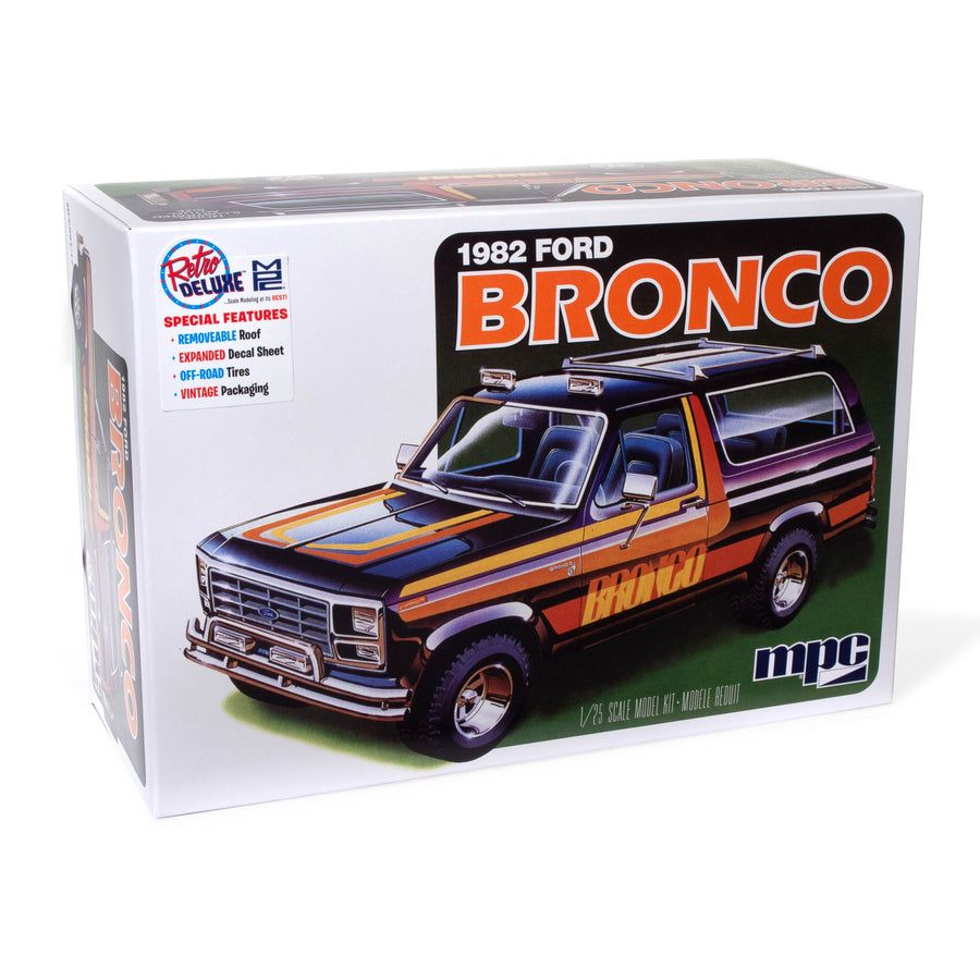 MPC 1982 Ford Bronco 1:25 Scale Model Kit