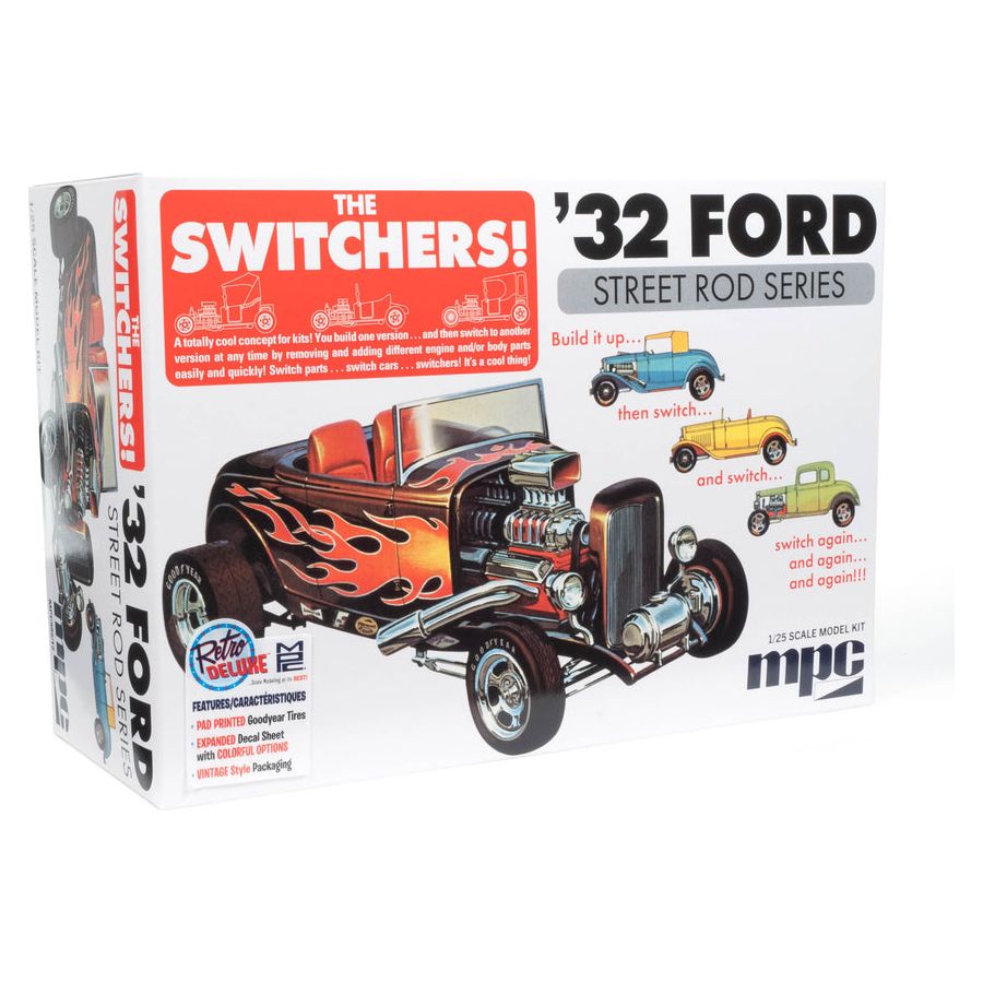 MPC 1932 Ford Switchers Roadster/Coupe 1:25 Scale Model Kit