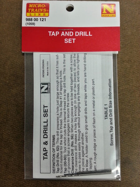 TAP & DRILL SET 1059          