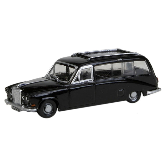 Daimler DS420 Hearse Black 1/148 (N) Scale Diecast Model Car by Oxford Diecast