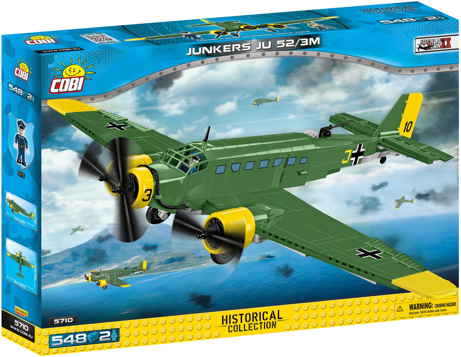 Cobi 548pcs HC WWII Junkers JU 52/3M