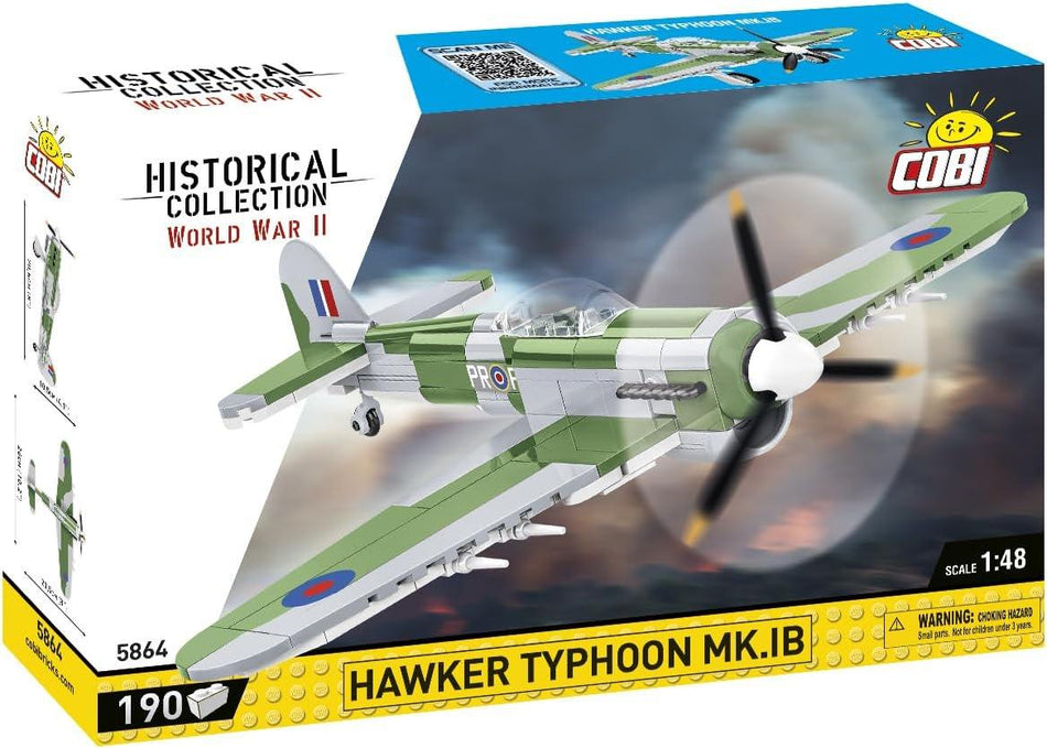 Cobi 190 PCS HC WWII /5864/ HAWKER TYPHOON