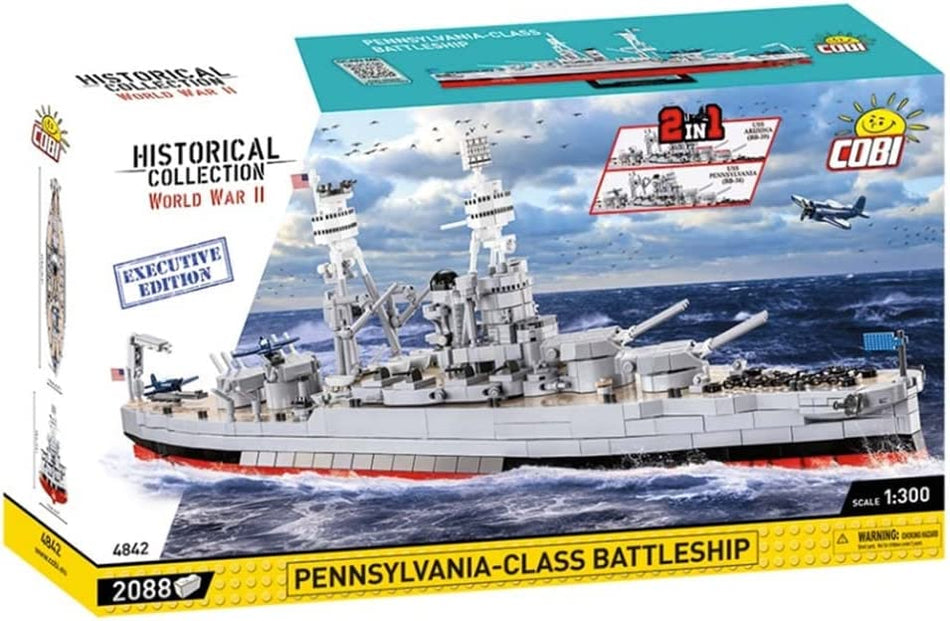 Cobi 2088pcs HC WWII Pennsylvania-Class Battle