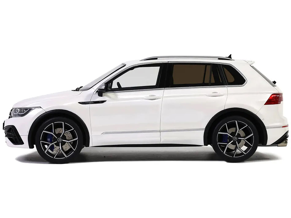 2021 Volkswagen Tiguan R White Limited Edition to 1000 pieces Worldwide 1/18 Model Car by Otto Mobile