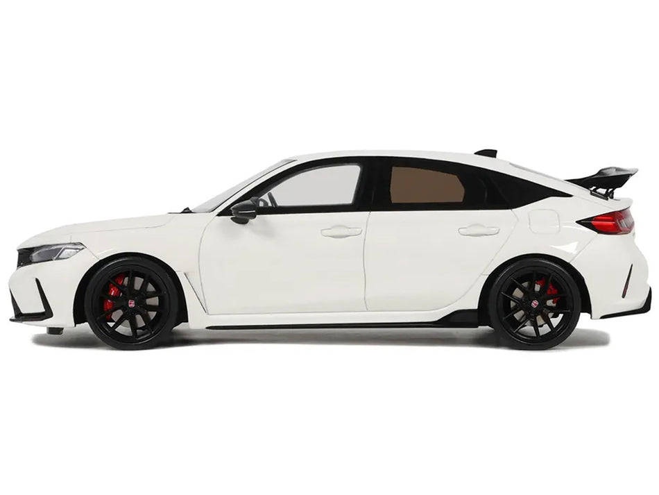 2022 Honda Civic Type R (FL5) RHD (Right Hand Drive) Championship White Limited Edition to 2500 pieces Worldwide 1/18 Model Car by Otto Mobile