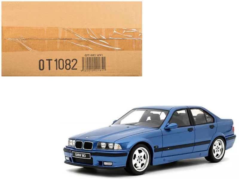 1995 BMW E36 M3 Estoril Blue Limited Edition to 3000 pieces Worldwide 1/18 Model Car by Otto Mobile