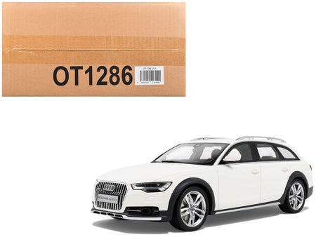 2015 Audi C7 All Road Ibis White 1/18 Model Car by Otto Mobile