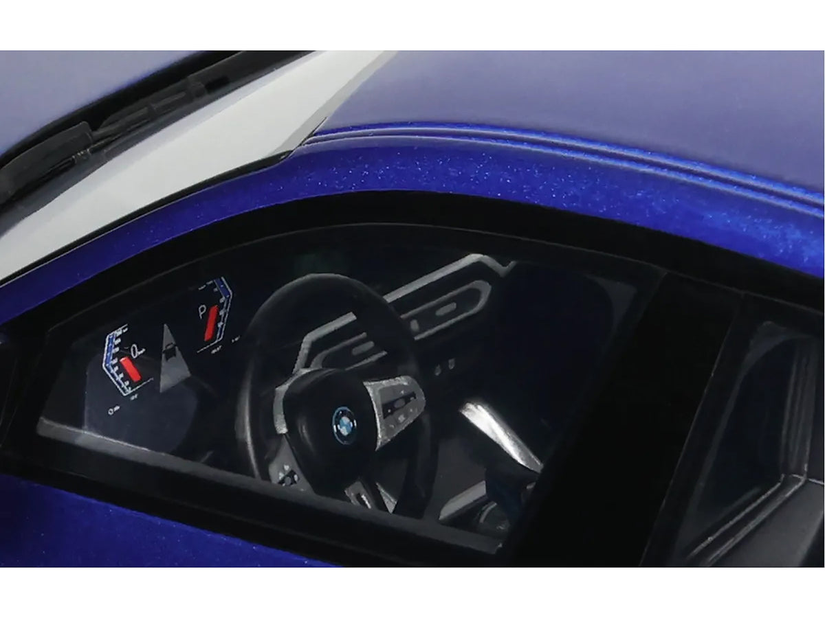 BMW i4 M50 Blue Metallic Limited Edition to 1000 pieces Worldwide 1/18 Model Car by Otto Mobile