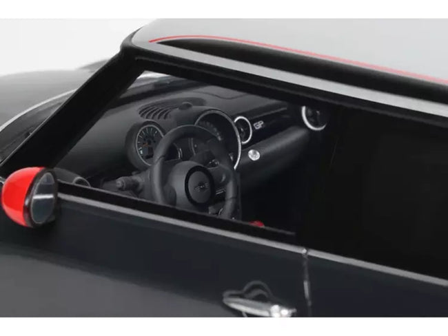 2012 Mini JCW GP2 R56 Thunder Gray Metallic with Light Gray Top Limited Edition to 2000 pieces Worldwide 1/18 Model Car by Otto Mobile