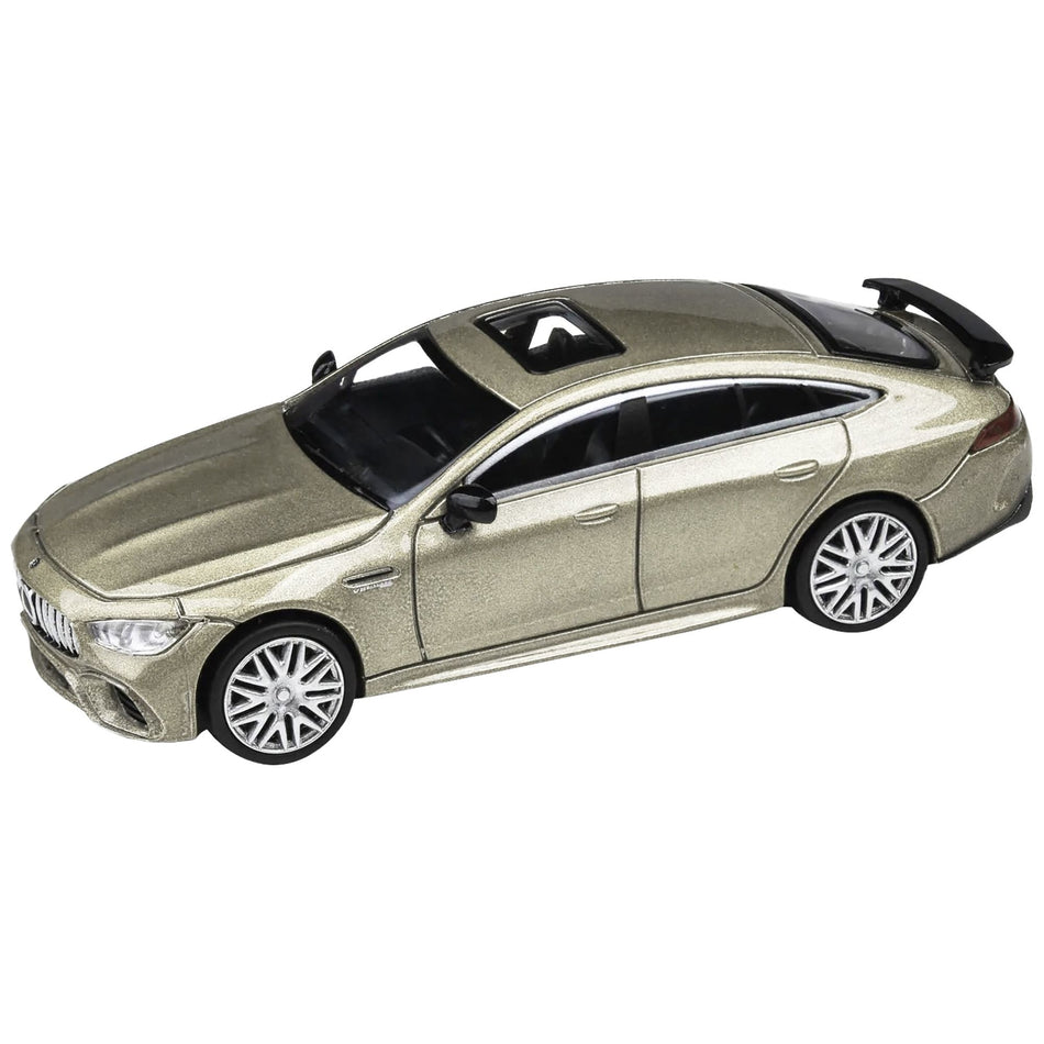 2018 Mercedes-AMG GT 63 S Kalahari Gold Metallic 1/64 Diecast Model Car by Paragon Models