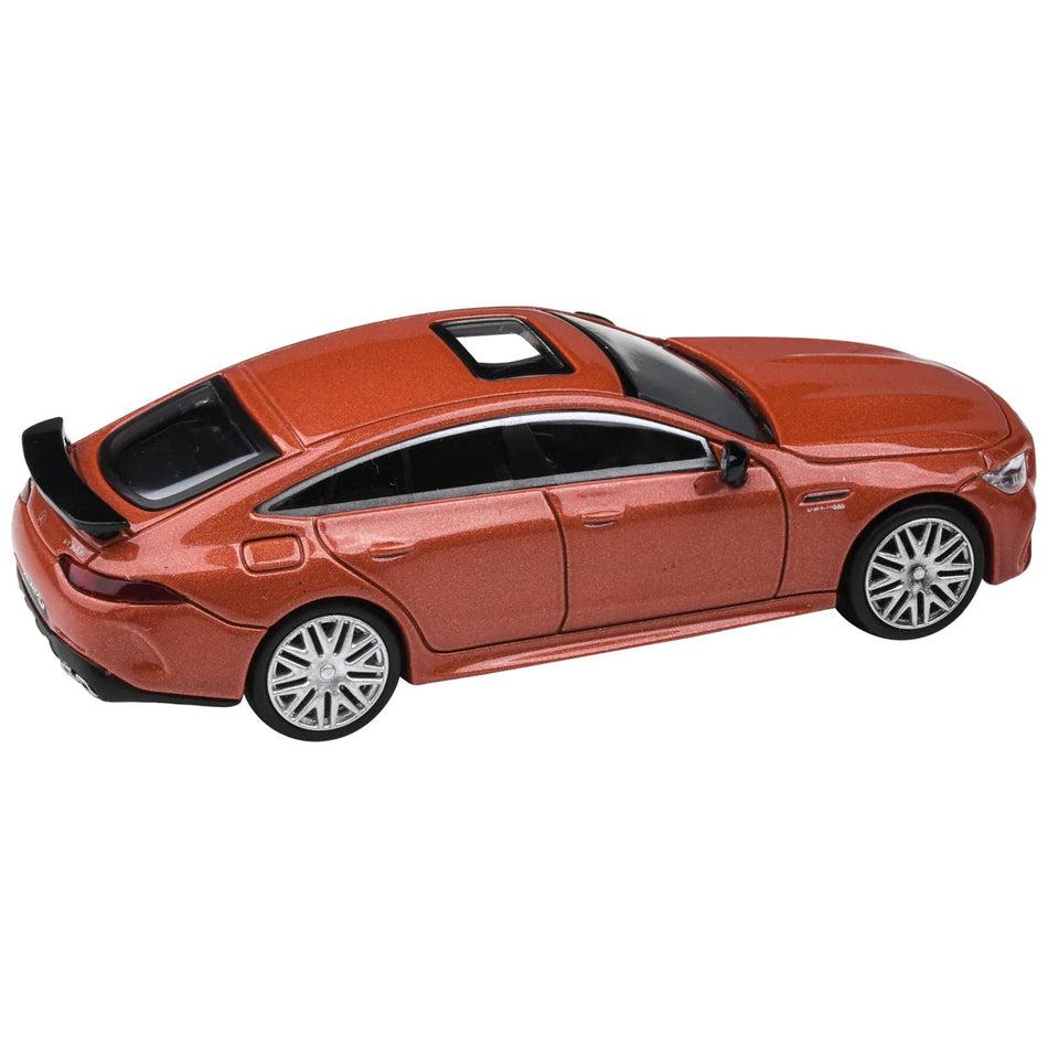 2018 Mercedes-AMG GT 63 S Copper Orange Metallic 1/64 Diecast Model Car by Paragon Models