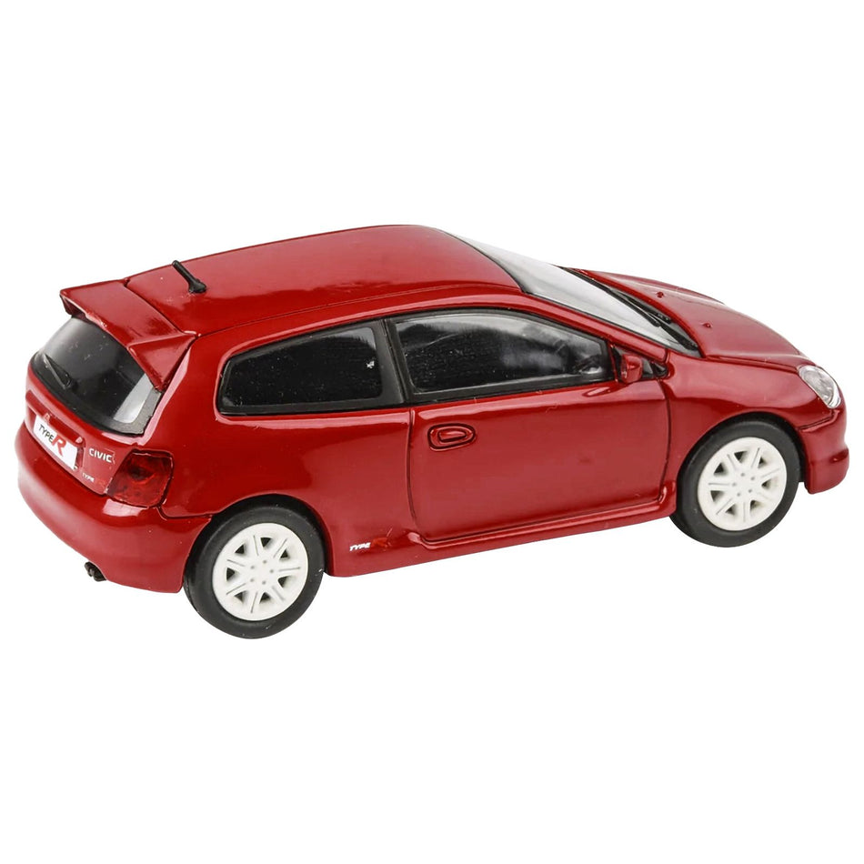 2001 Honda Civic Type R EP3 Milano Red 1/64 Diecast Model Car by Paragon Models