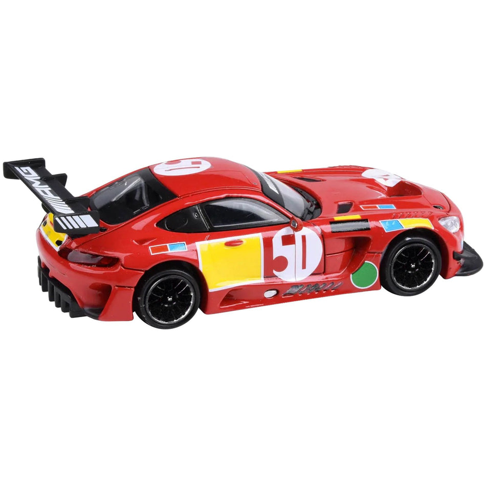 2021 Mercedes-AMG GT3 "24 Hours of Spa 50th Anniversary" Livery 1/64 Diecast Model Car by Paragon Models