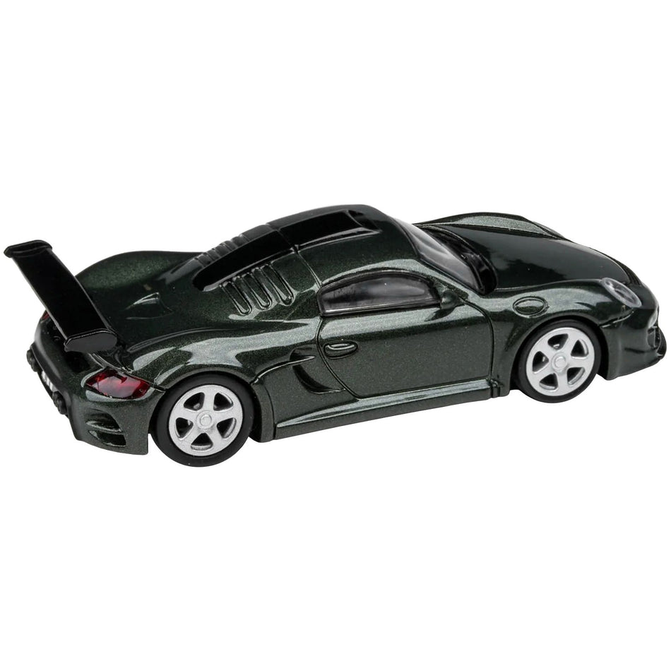 2012 RUF CTR3 Clubsport Oak Green Metallic 1/64 Diecast Model Car by Paragon Models