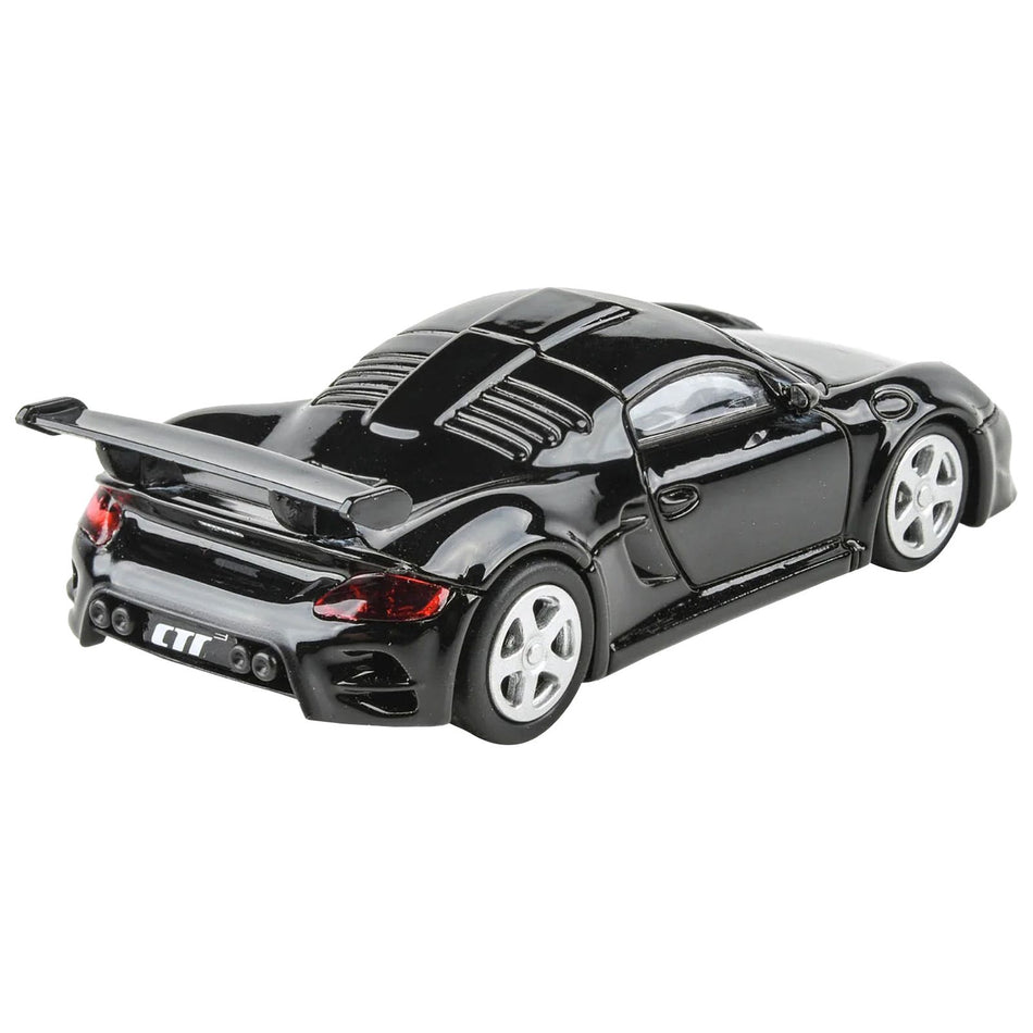 2012 RUF CTR3 Clubsport Black 1/64 Diecast Model Car by Paragon Models