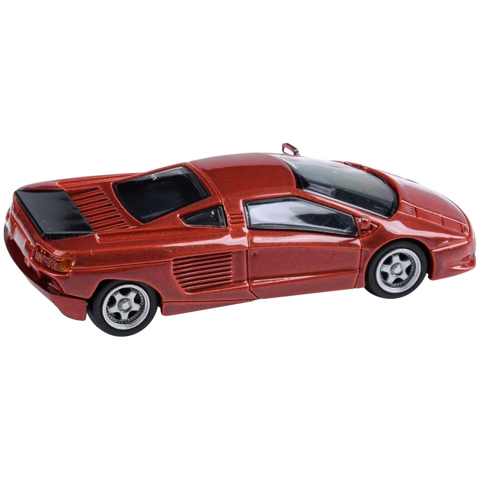 1991 Cizeta V16T Rosso Diablo Red Metallic 1/64 Diecast Model Car by Paragon Models